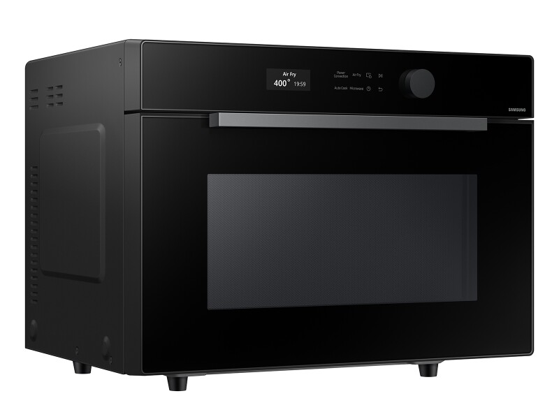 1.2 cu. ft. Countertop Microwave with Power Convection in Black Glass MC12DB8700CKAA