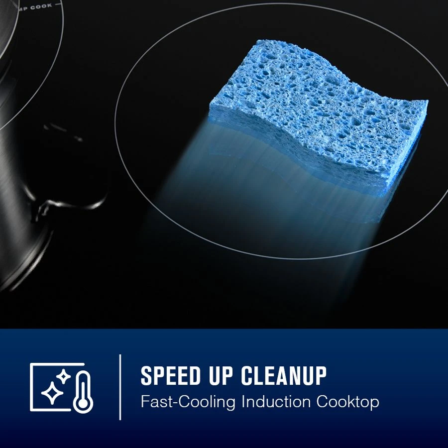 36-inch Wide Induction Cooktop With Power Boost MCIT8036SB