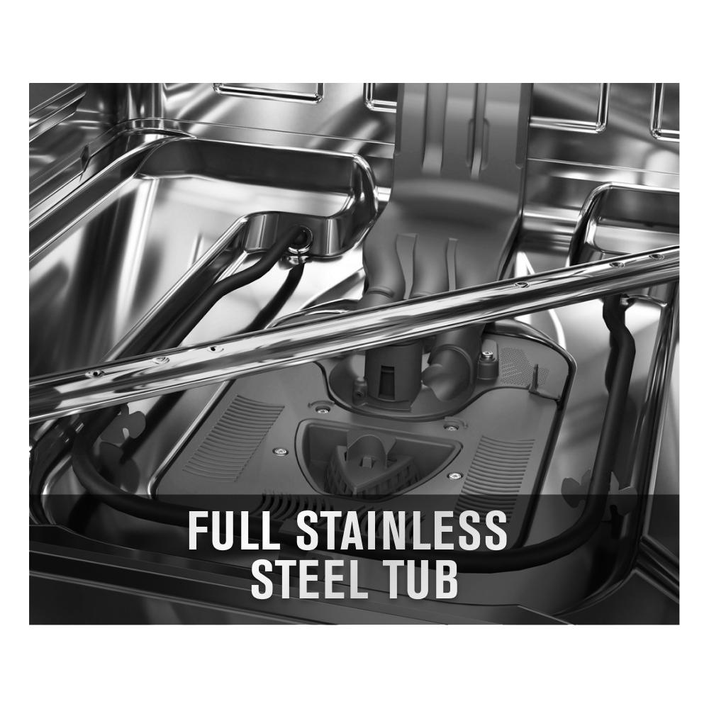 Stainless steel tub dishwasher with Dual Power Filtration MDB4949SKZ
