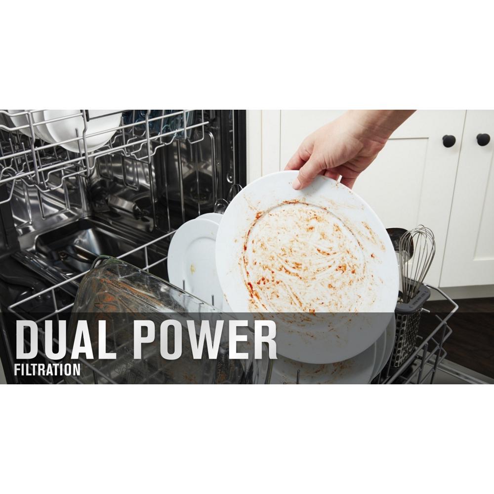 Stainless steel tub dishwasher with Dual Power Filtration MDB4949SKZ