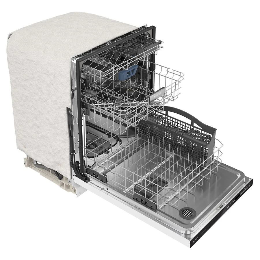 24” Top Control Dishwasher with Dual Power Filtration, PowerBlast® Cycle and 3rd Level Rack - 47 dBA MDB8959SKW