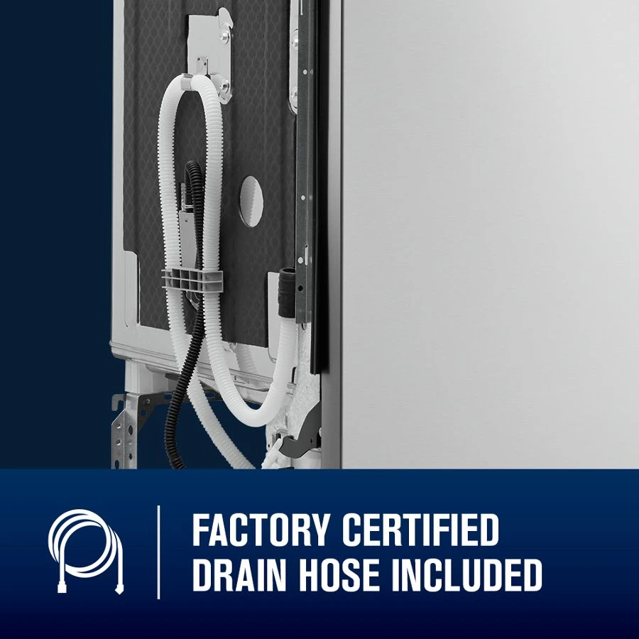 24” Top Control Dishwasher with Dual Power Filtration, PowerBlast® Cycle and 3rd Level Rack - 47 dBA MDB8959SKW