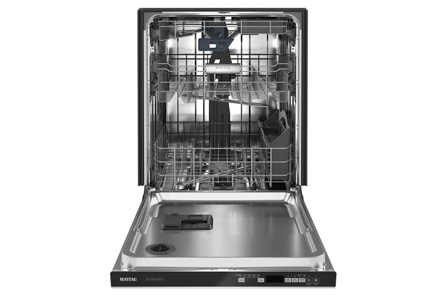 24” Top Control Dishwasher with Dual Power Filtration, PowerBlast® Cycle and 3rd Level Rack - 47 dBA MDB8959SKZ