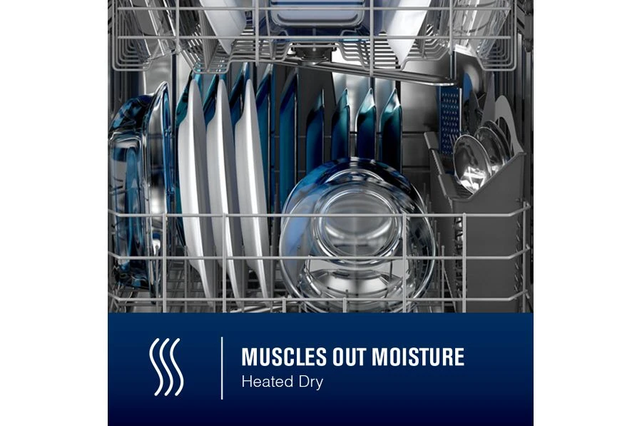 24” Top Control Dishwasher with Dual Power Filtration, PowerBlast® Cycle and 3rd Level Rack - 47 dBA MDB8959SKZ