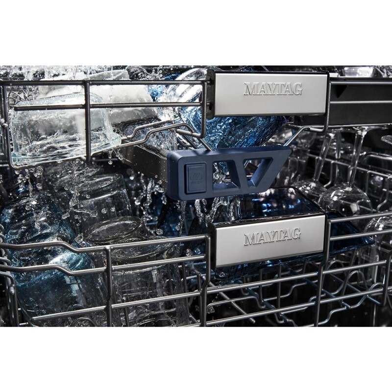 Front control dishwasher with Third Level Rack and Dual Power filtration MDB9959SKZ