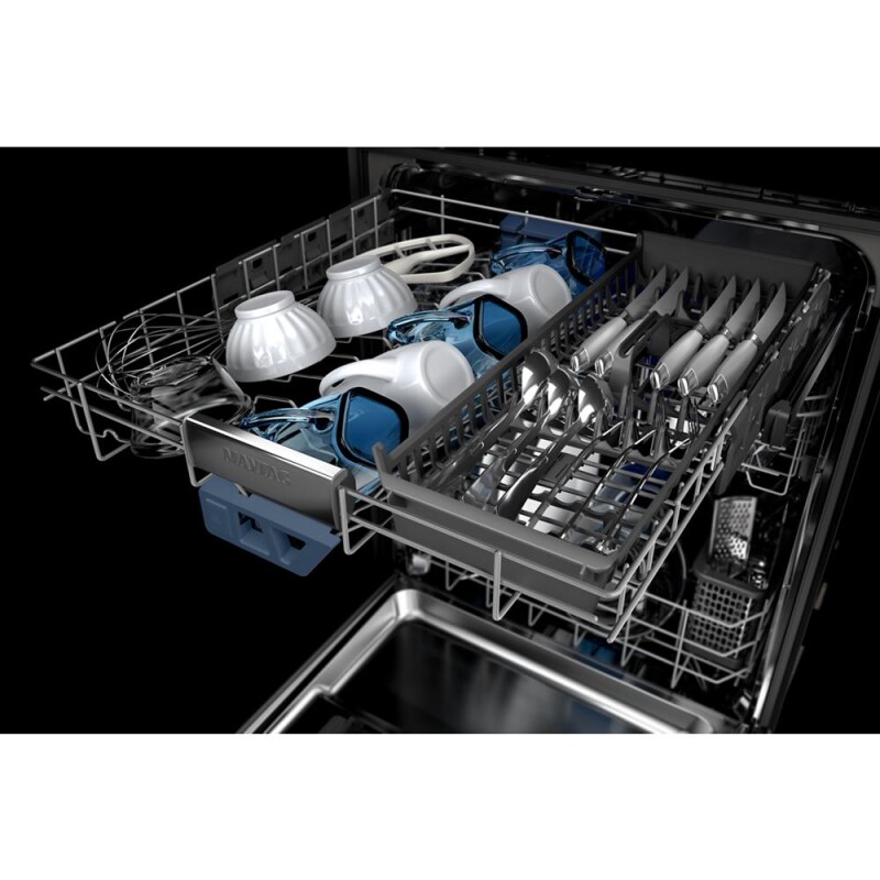 Front control dishwasher with Third Level Rack and Dual Power filtration MDB9959SKZ