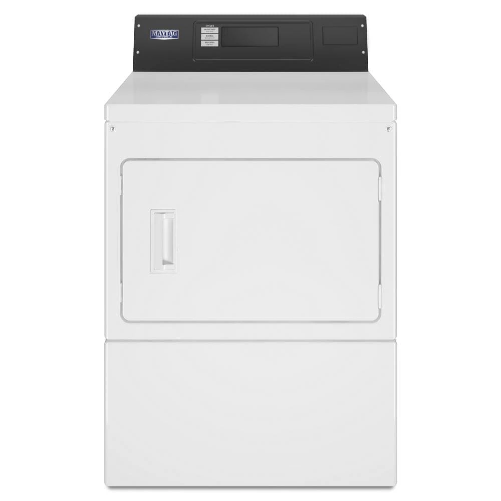 Commercial Electric Dryer, Card Reader Ready or Non-Vend - Canada MDE20PRFZW