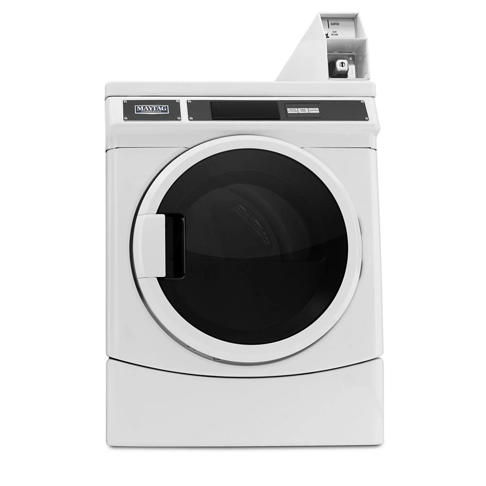 Commercial Electric Dryer, Coin Drop Equipped MDE28PDCYW