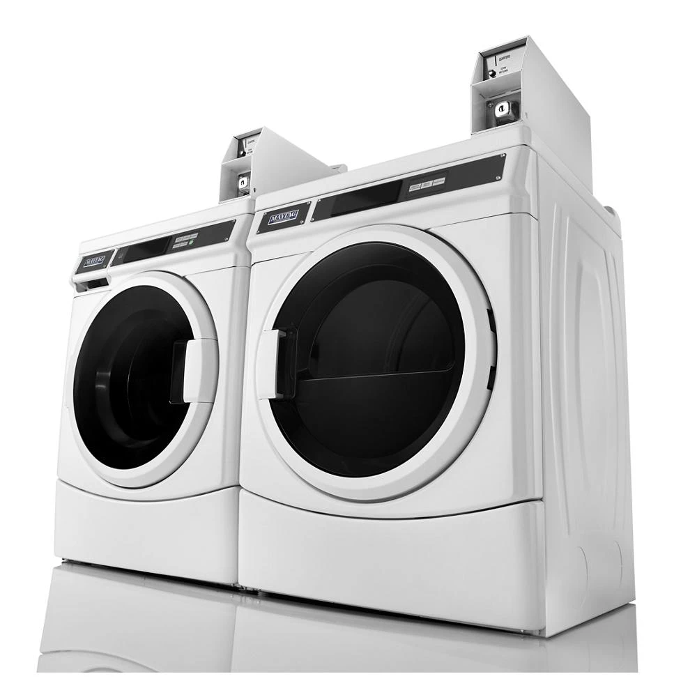 Commercial Electric Dryer, Coin Drop Equipped MDE28PDTGW