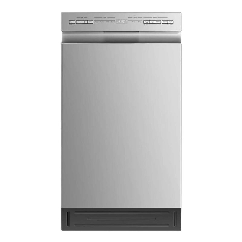 Midea MDF18A1AST Built-in Dishwasher with 8 Place Settings, 6 Washing Programs Tub, Heated Dry Stainless Steel MDF18A1AST Picture 1