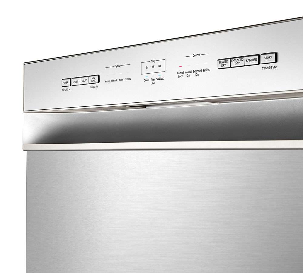 52 dBA Front Control Dishwasher with Interior Light MDF24P1BST