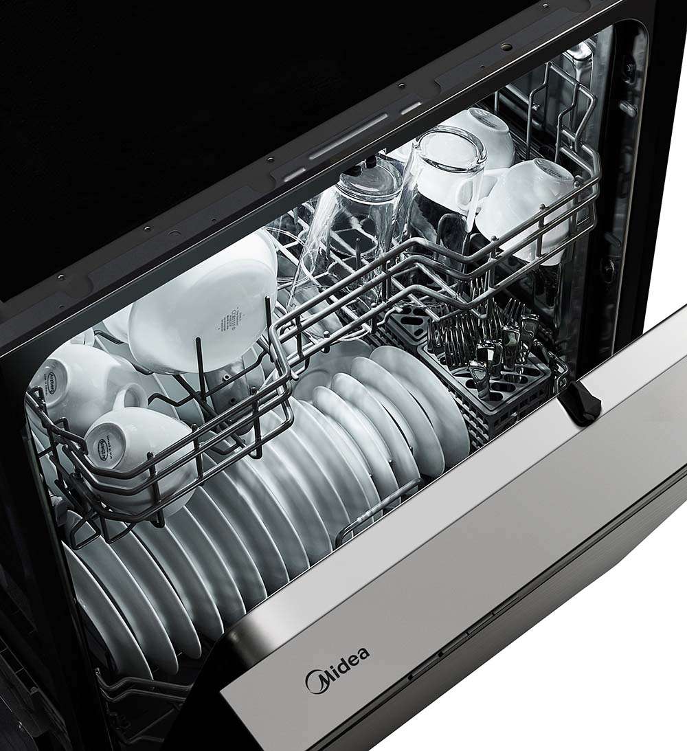 52 dBA Front Control Dishwasher with Interior Light MDF24P1BST
