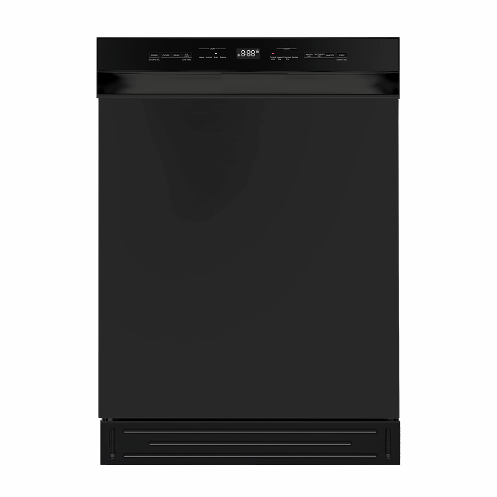 52 dBA Front Control Dishwasher with Interior Light MDF24P2BBB