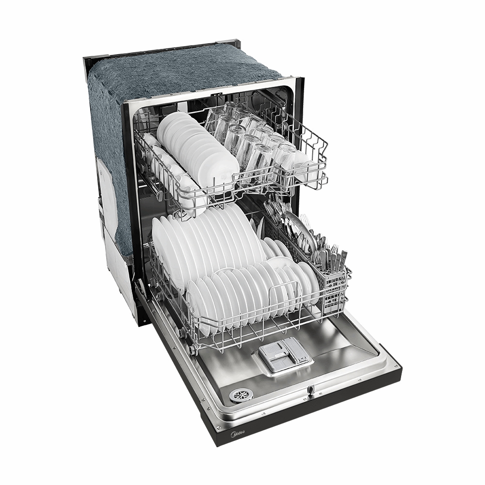 52 dBA Front Control Dishwasher with Interior Light MDF24P2BBB