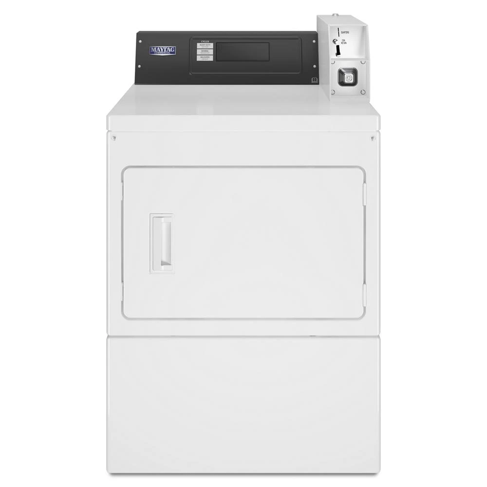 Commercial Gas Dryer, Coin Drop Ready MDG20PDAGW