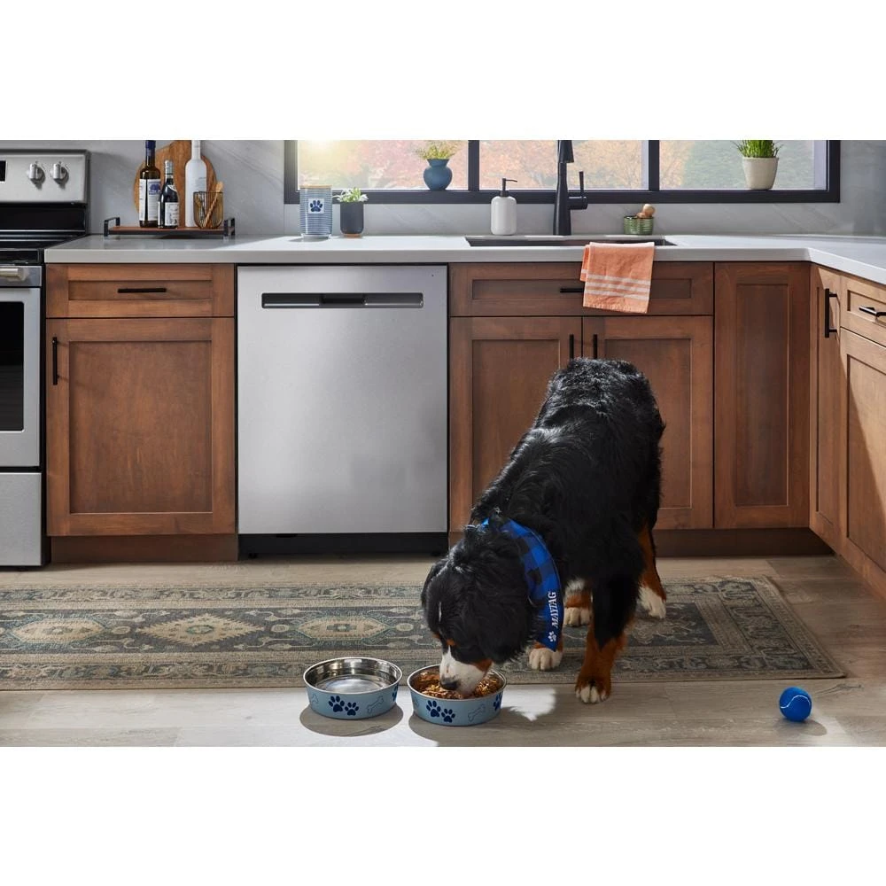 Third Rack Dishwasher with Pet Pro Sanitization Cycle MDPS6124RZ