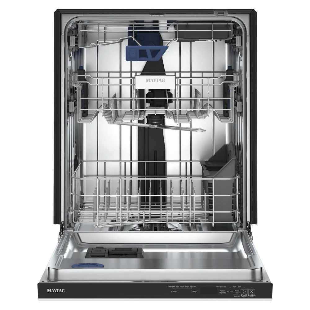 24 Inch Built-In Dishwasher With Power Dry, Sanitize Cycle, And Pocket Handle MDPS7024SW
