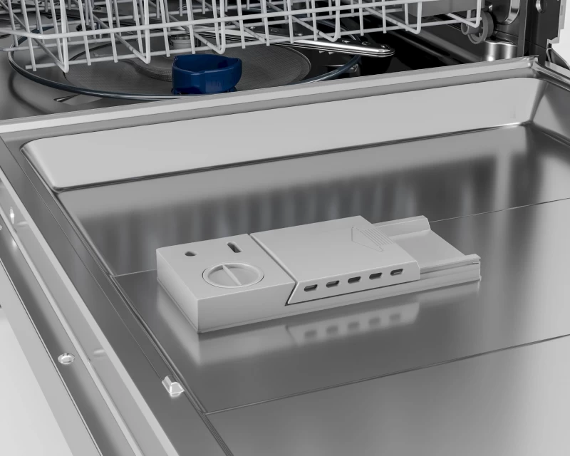 Smart 45 dBA Top Control 24-in Built-In Dishwasher (Stainless Steel) MDT24P5AST
