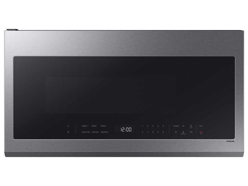 Samsung 2.1 CF Over-the-Range Microwave, SMART Fingerprint Resistant Stainless Steel ME21DG6300SRAA Picture 1