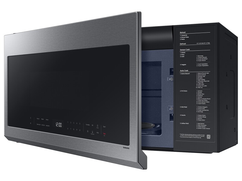 2.1 cu. ft. Over-the-Range Microwave with Wi-Fi in Fingerprint Resistant Stainless Steel ME21DG6300SRAA