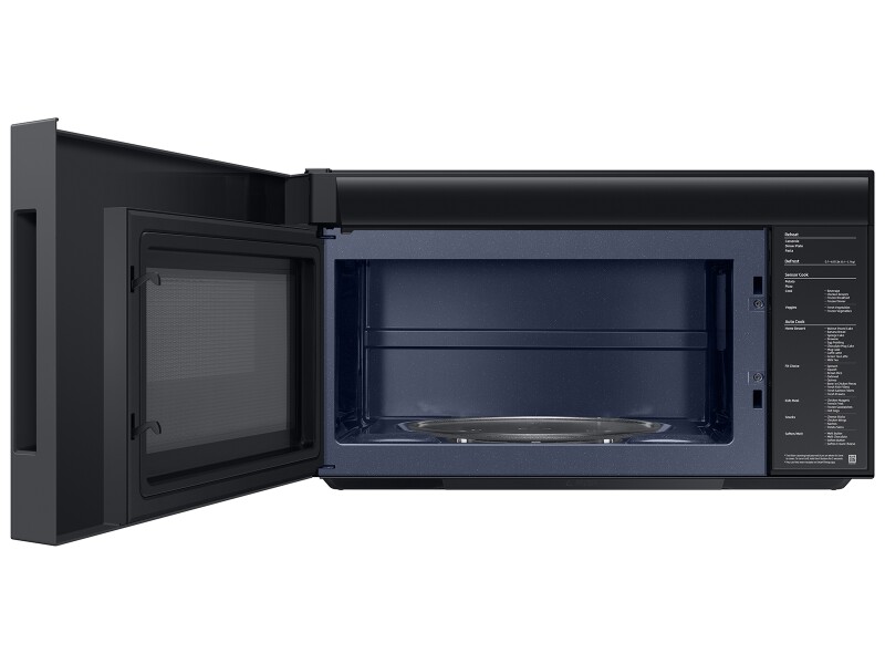 Bespoke 2.1 cu. ft. Over-the-Range Microwave with Auto Dimming Glass Touch Controls in Fingerprint Resistant Stainless Steel ME21DG6700SRAA