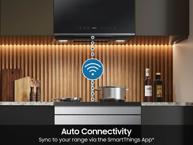 Bespoke 2.1 cu. ft. Over-the-Range Microwave with Auto Dimming Glass Touch Controls in Fingerprint Resistant Stainless Steel ME21DG6700SRAA