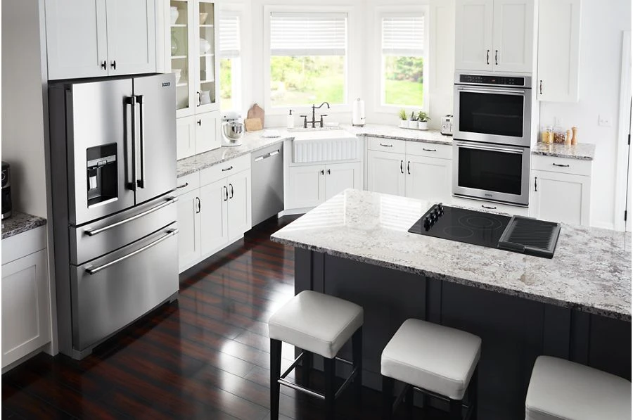 30-Inch Electric Cooktop with Reversible Grill and Griddle MEC8830HB