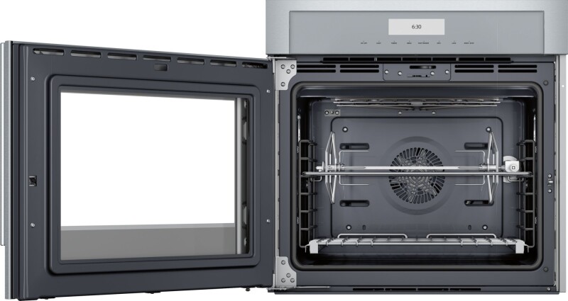 Masterpiece Single Wall Oven 30" Left Side Opening Door MED301LWS