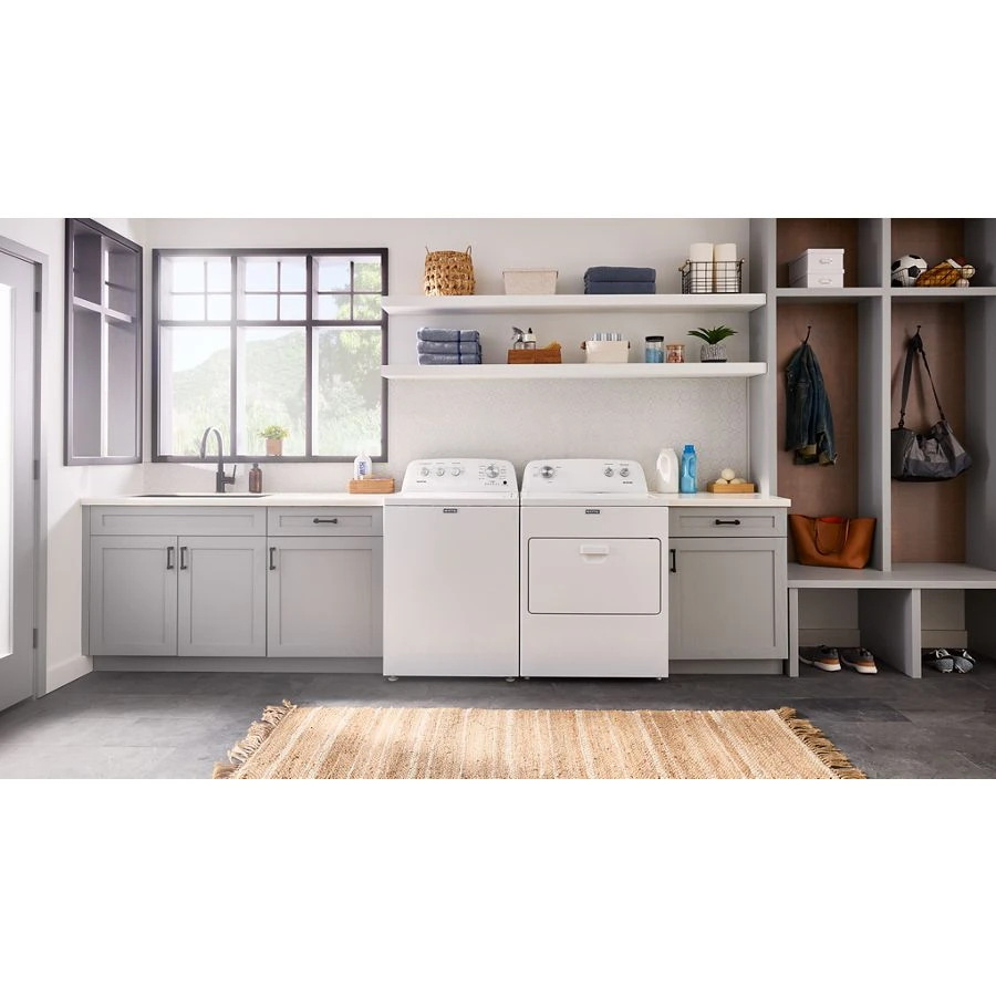 Top Load Electric Wrinkle Prevent Dryer - 7.0 Cu. Ft. MED4005SW