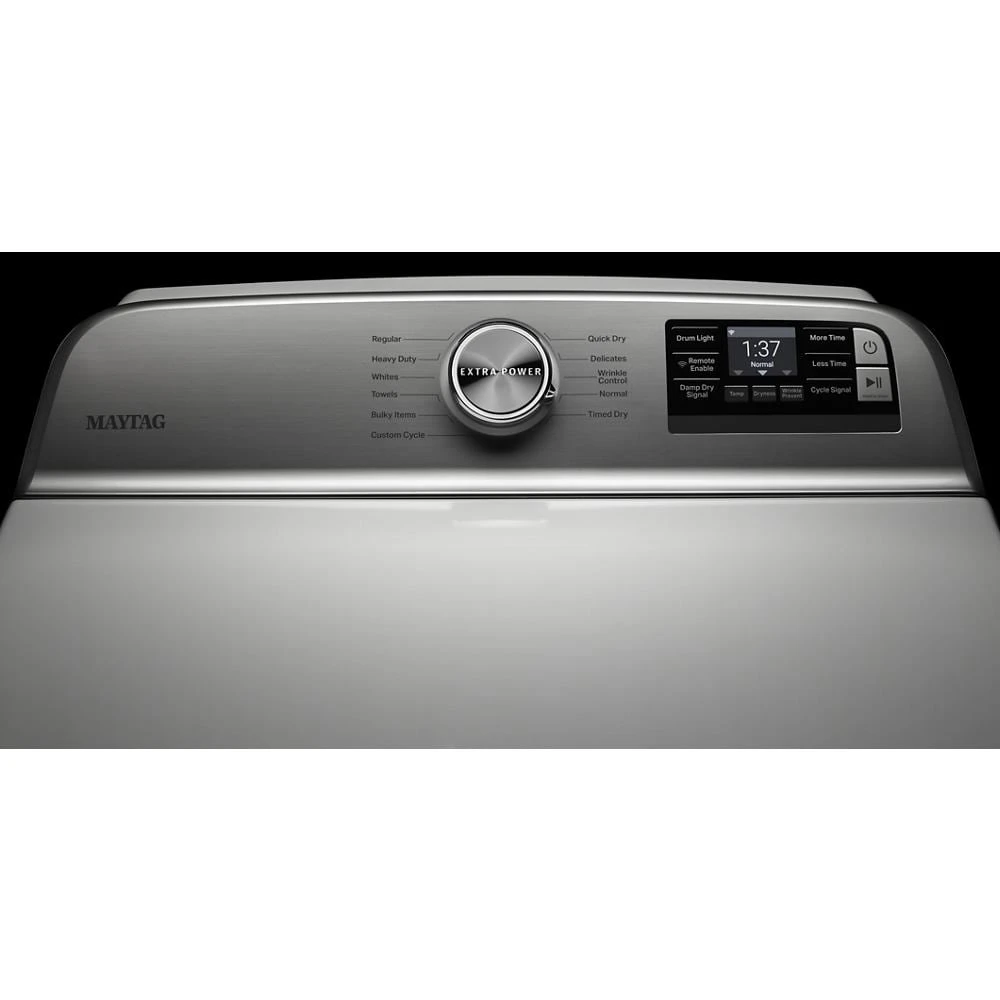 Smart Top Load Electric Dryer with Extra Power - 7.4 cu. ft. MED6230HW
