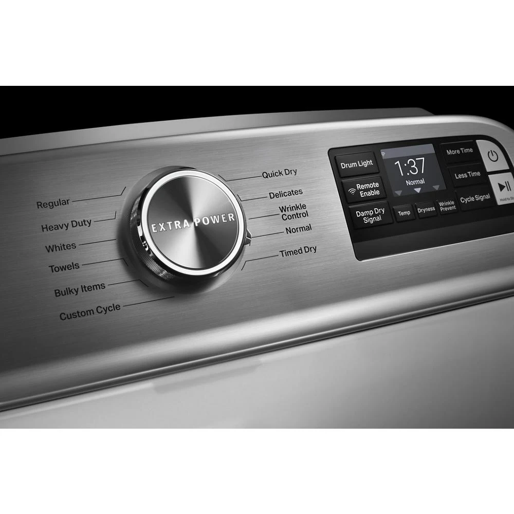 Smart Top Load Electric Dryer with Extra Power - 7.4 cu. ft. MED6230HW