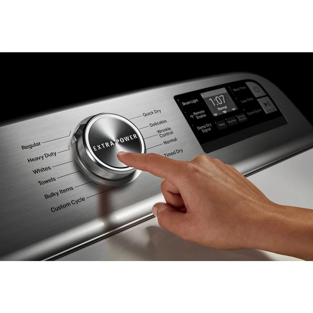 Smart Top Load Electric Dryer with Extra Power - 7.4 cu. ft. MED6230HW