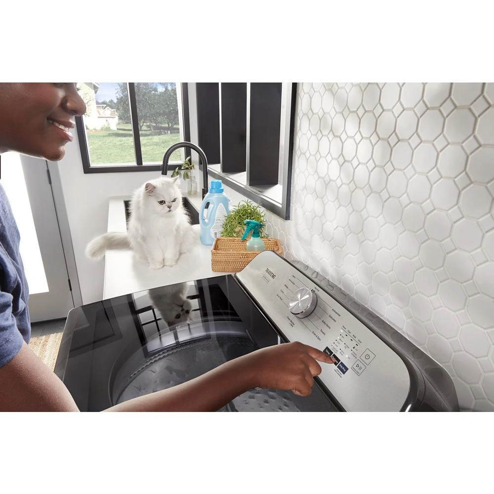 Pet Pro Top Load Electric Dryer - 7.0 cu. ft. MED6500MBK