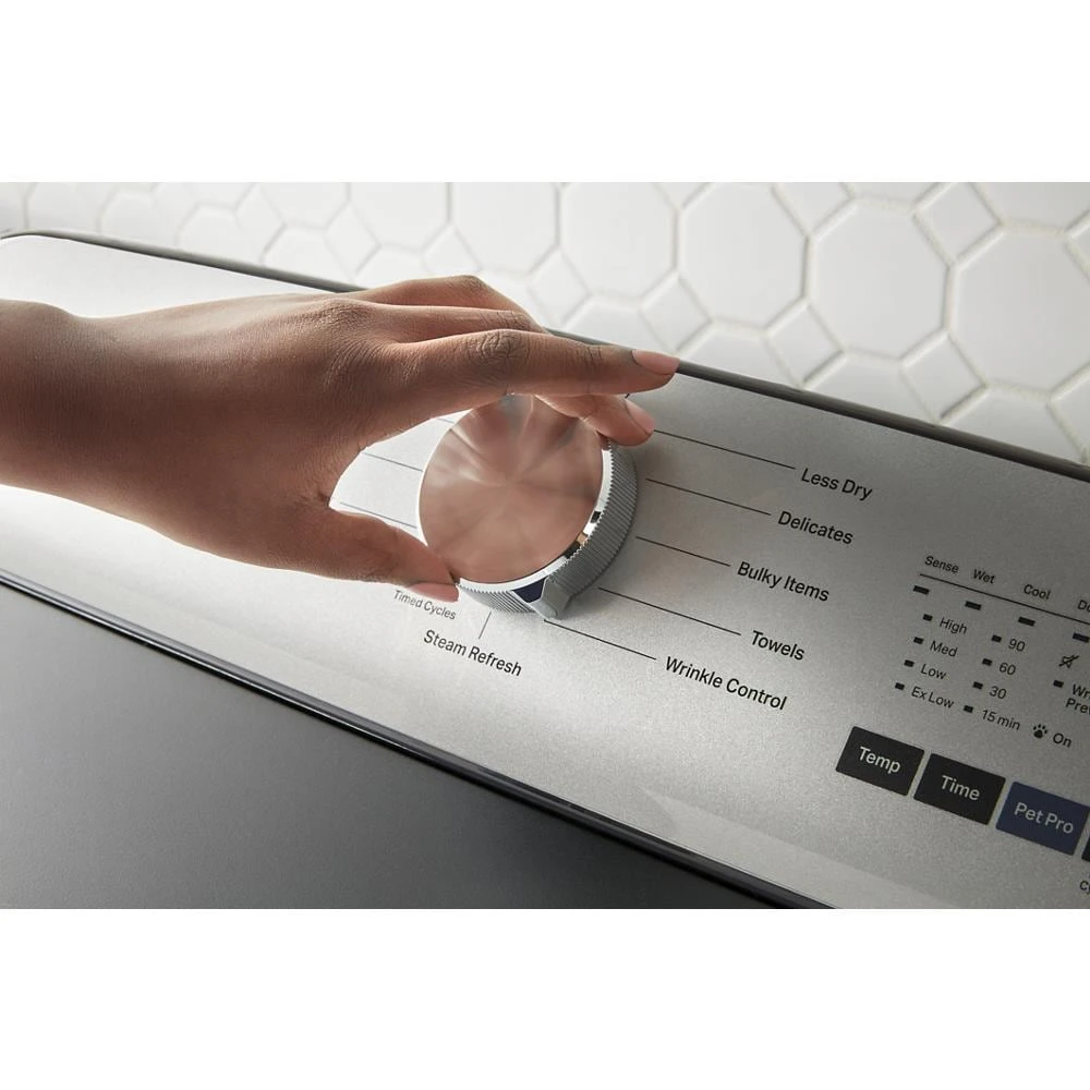 Pet Pro Top Load Electric Dryer - 7.0 cu. ft. MED6500MBK