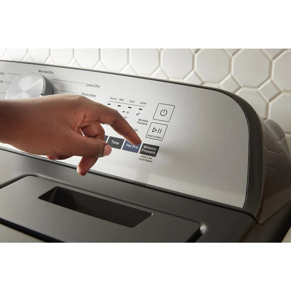 Pet Pro Top Load Electric Dryer - 7.0 cu. ft. MED6500MBK