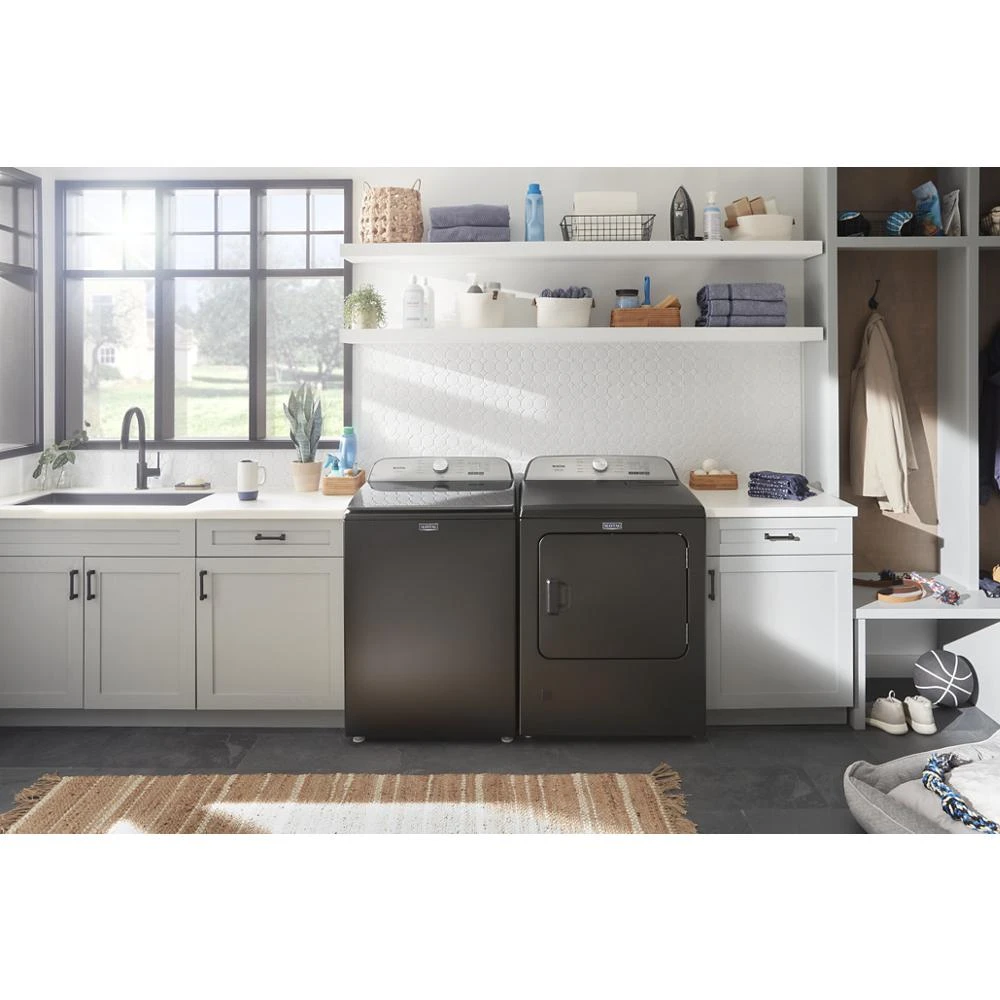 Pet Pro Top Load Electric Dryer - 7.0 cu. ft. MED6500MBK