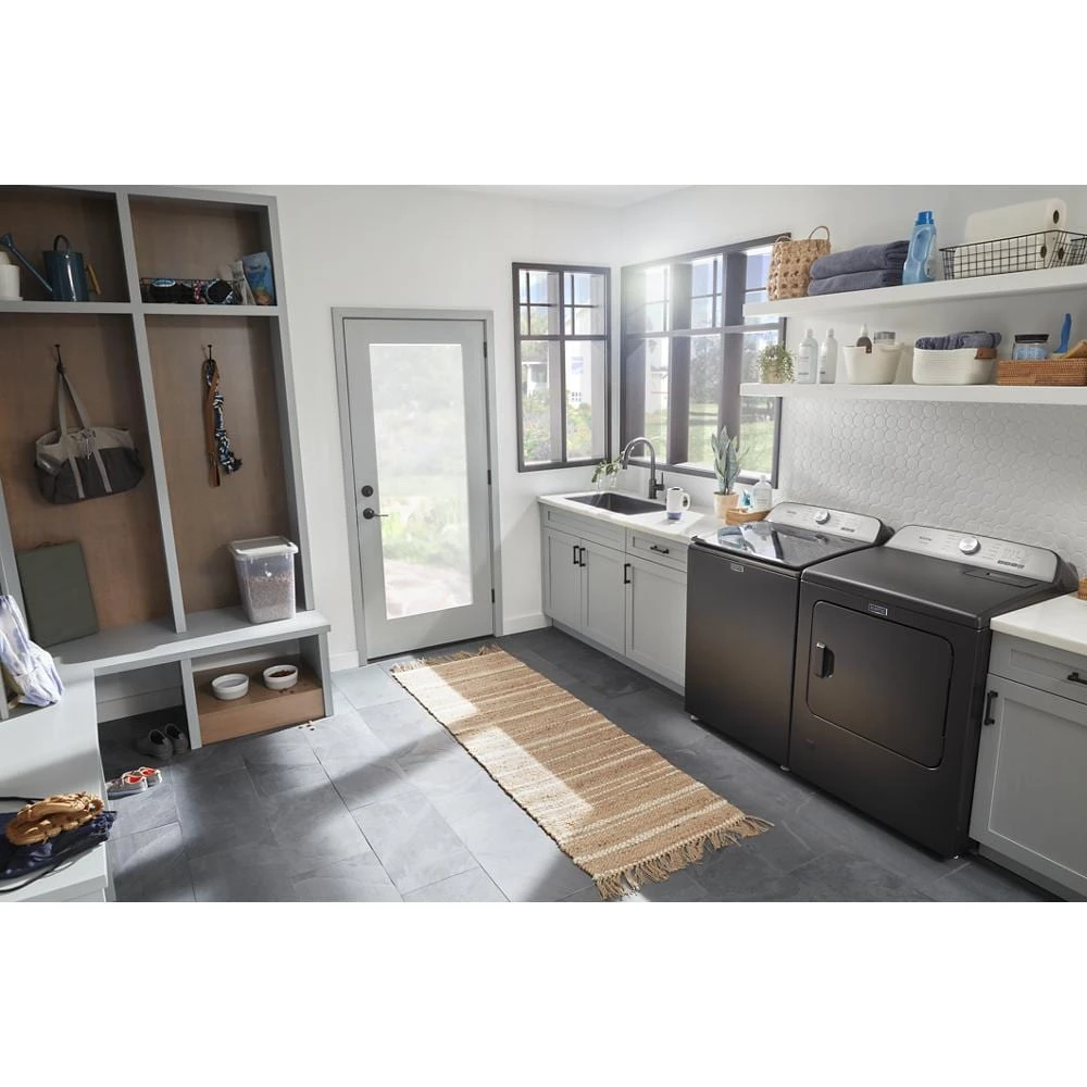 Pet Pro Top Load Electric Dryer - 7.0 cu. ft. MED6500MBK