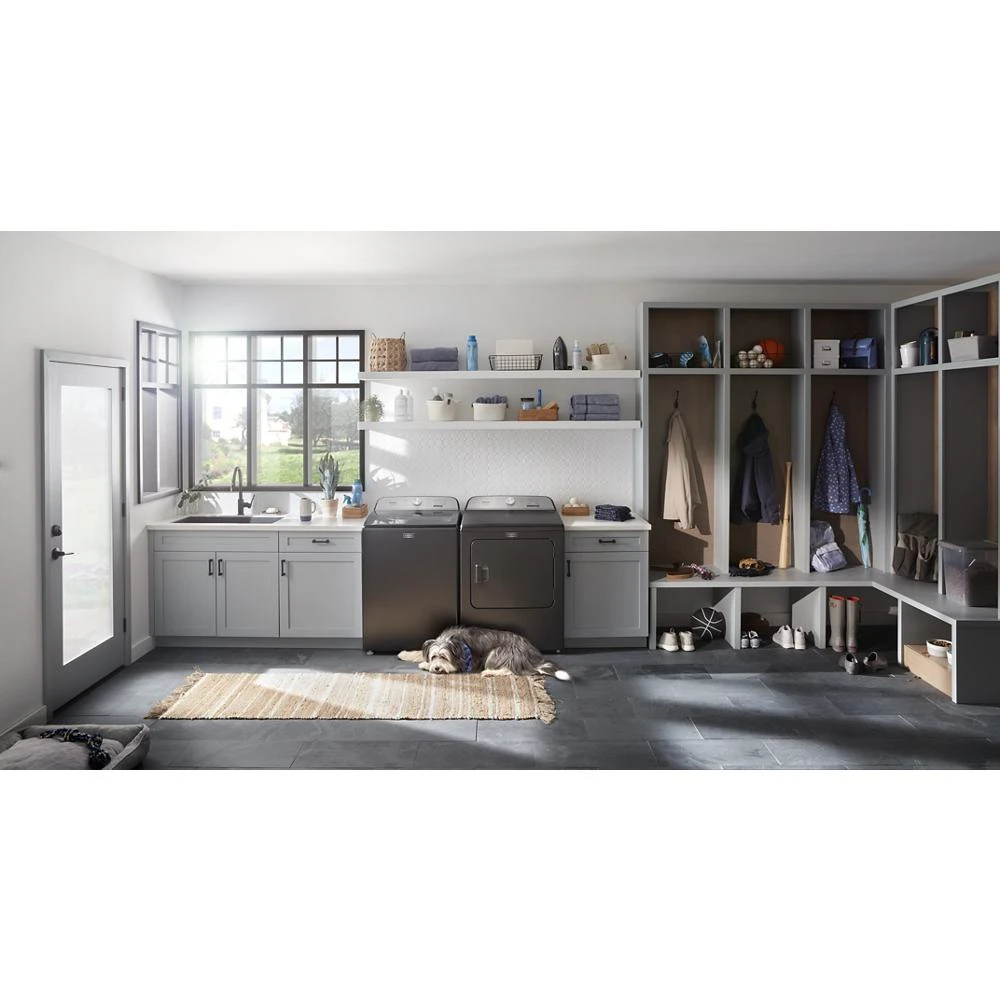 Pet Pro Top Load Electric Dryer - 7.0 cu. ft. MED6500MBK