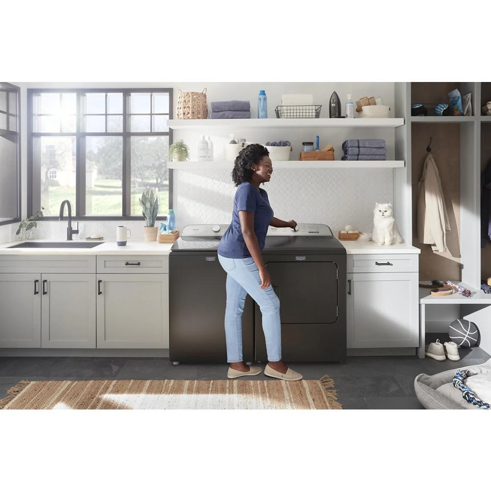 Pet Pro Top Load Electric Dryer - 7.0 cu. ft. MED6500MBK