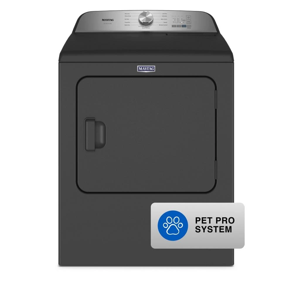 Pet Pro Top Load Electric Dryer - 7.0 cu. ft. MED6500MBK