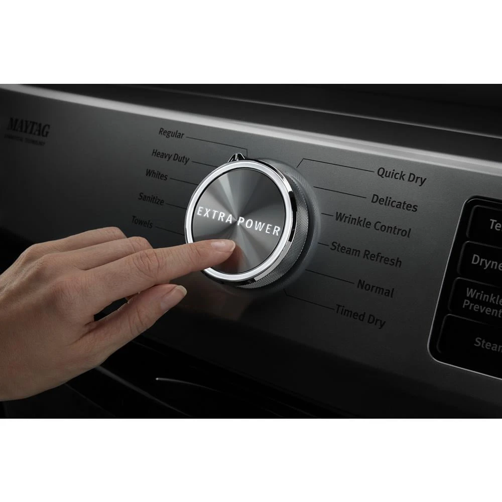 Front Load Electric Dryer with Extra Power and Quick Dry Cycle - 7.3 cu. ft. MED6630HC