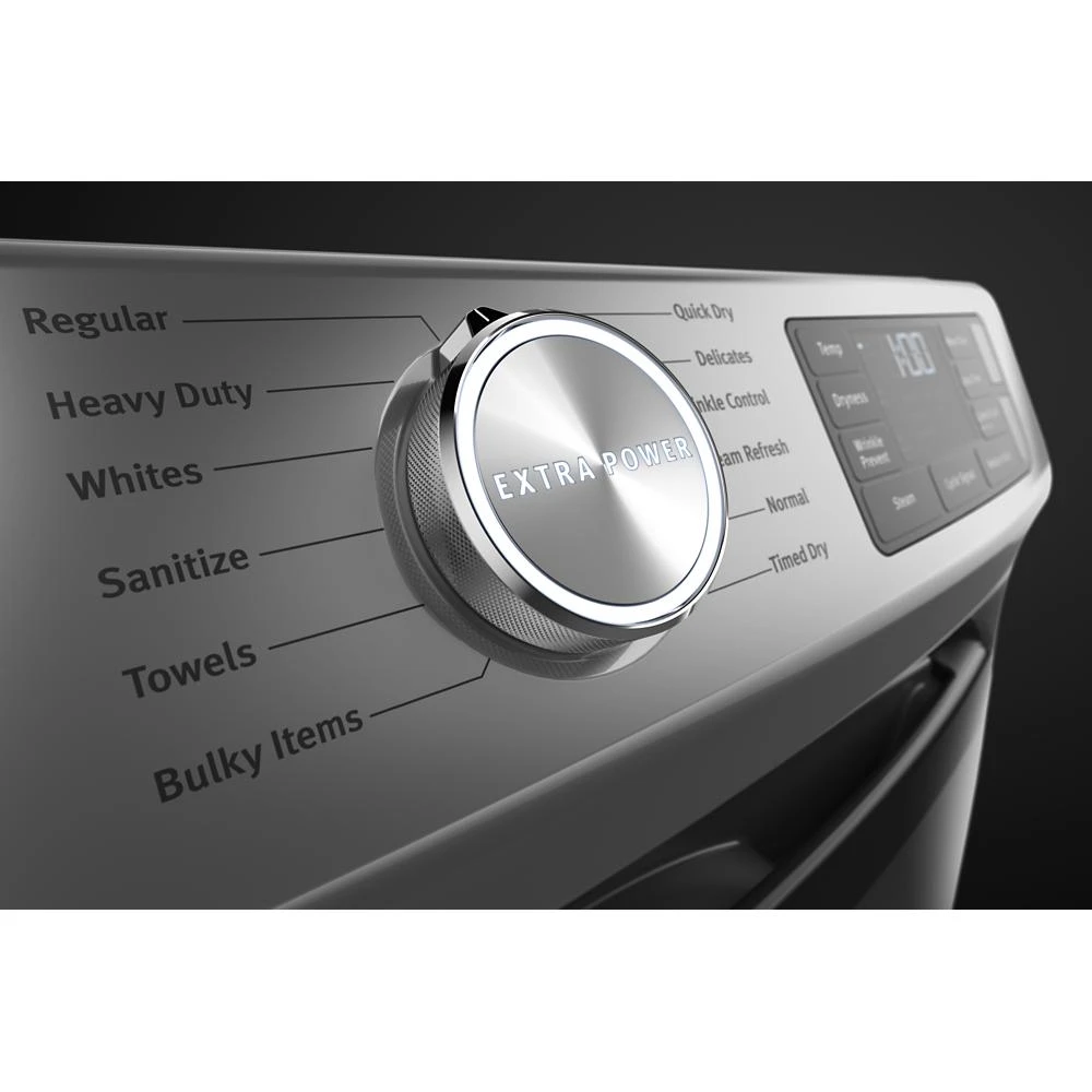 Front Load Electric Dryer with Extra Power and Quick Dry Cycle - 7.3 cu. ft. MED6630HC