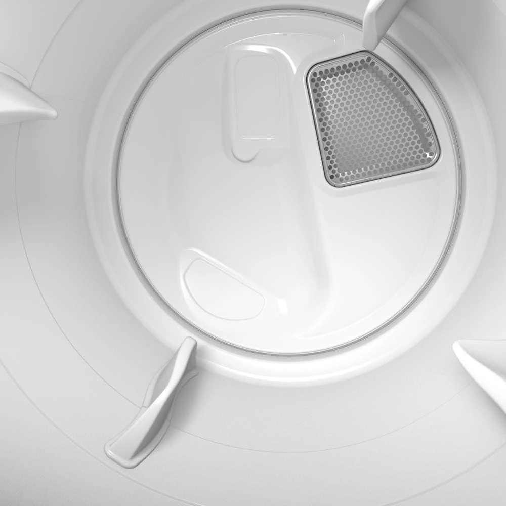 Front Load Electric Dryer with Extra Power and Quick Dry Cycle - 7.3 cu. ft. MED6630HW