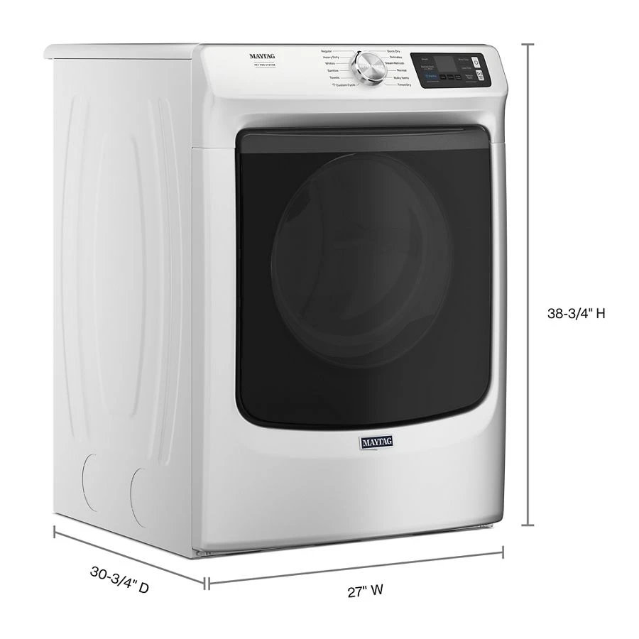 Smart Pet Pro Front Load Electric Dryer - 7.4 CU. FT. MED7020RW