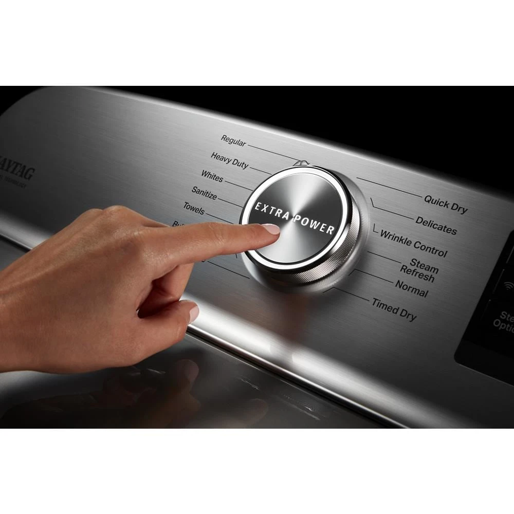 Smart Top Load Electric Dryer with Extra Power Button - 7.4 cu. ft. MED7230HC