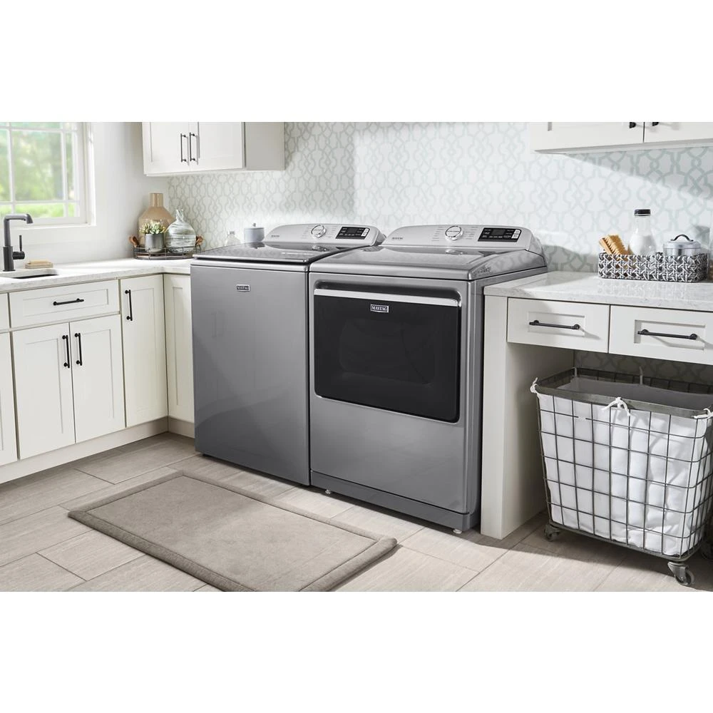 Smart Top Load Electric Dryer with Extra Power Button - 7.4 cu. ft. MED7230HC