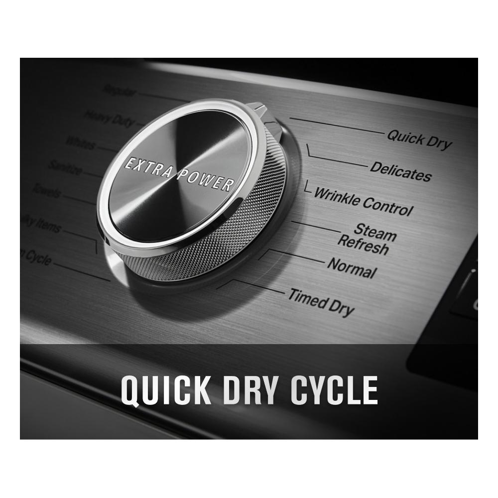 Smart Top Load Electric Dryer with Extra Power Button - 7.4 cu. ft. MED7230HC