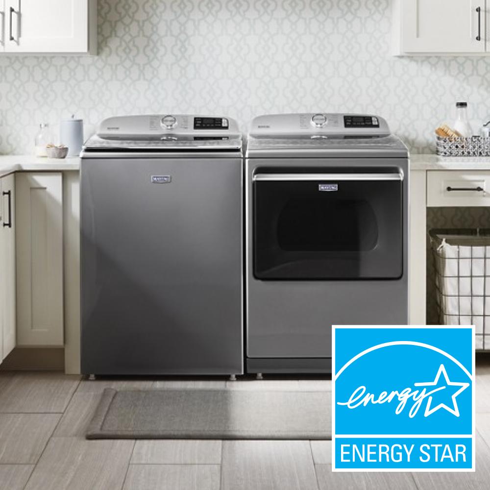 Smart Top Load Electric Dryer with Extra Power Button - 7.4 cu. ft. MED7230HC