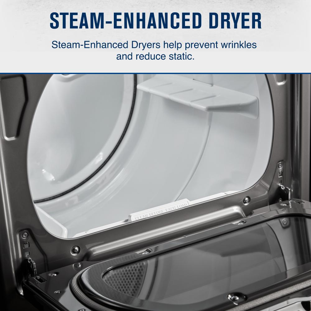 Smart Top Load Electric Dryer with Extra Power Button - 7.4 cu. ft. MED7230HC