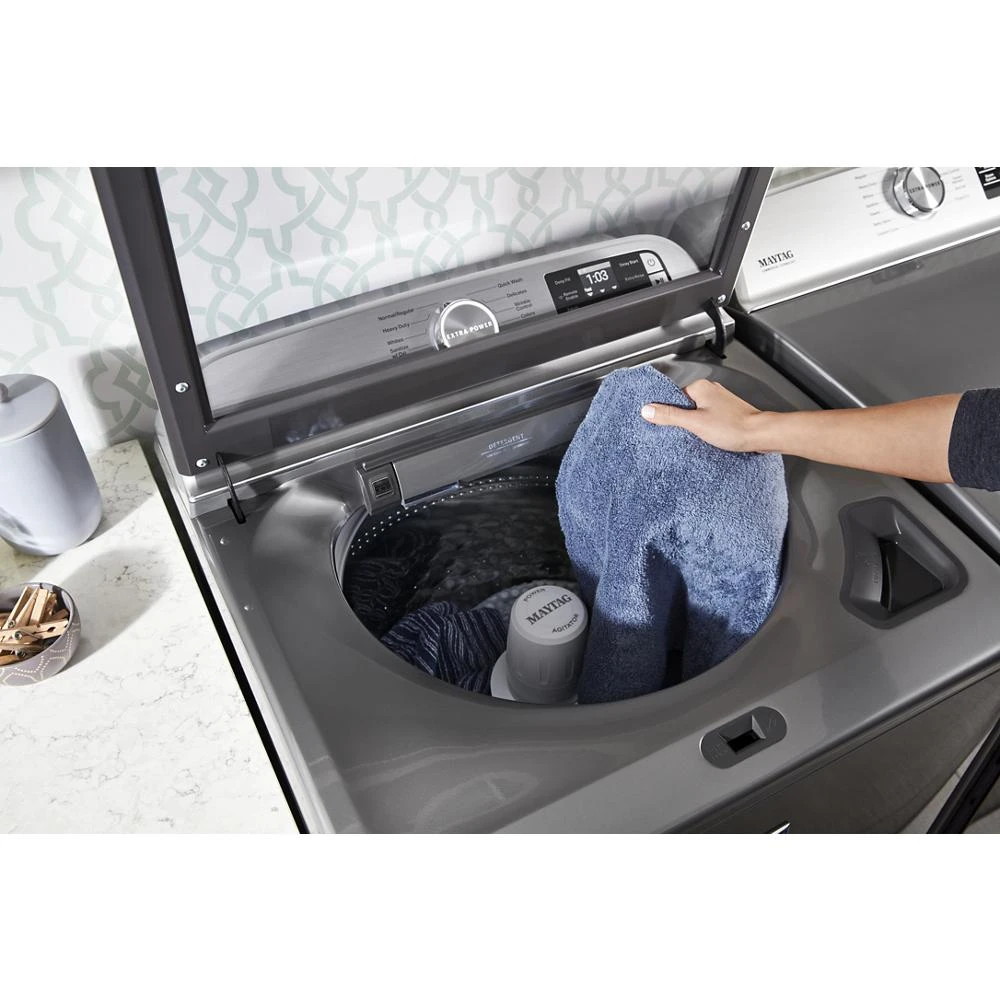 Smart Top Load Electric Dryer with Extra Power - 7.4 cu. ft. MED7230HC